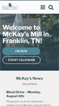 Mobile Screenshot of mckaysmillhoa.com